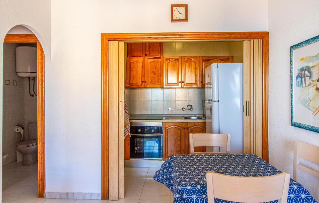Beach Front Apartment In San Javier With Kitchen Bagian luar foto